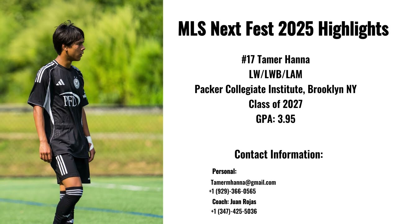 MLS NEXT Fest 2025 Highlights
