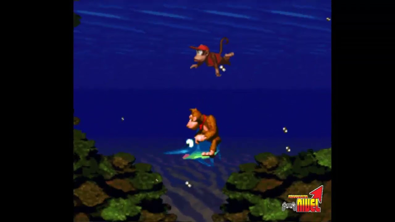 jugando por primera vez Donkey Kong Country parte 1
