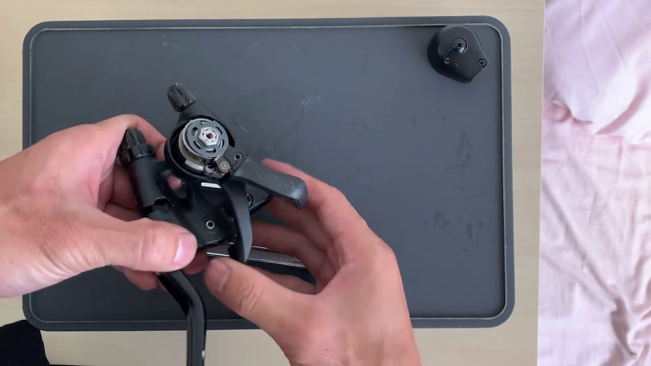 Shimano Deore XT ST-M095 Right Shifter – fixing, taking apart, build again RAW footage