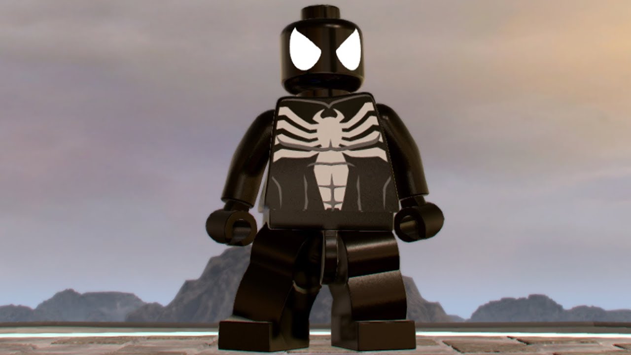 LEGO Marvel Super Heroes 2 - Spider-Man (Symbiote) - Open World Free Roam Gameplay HD