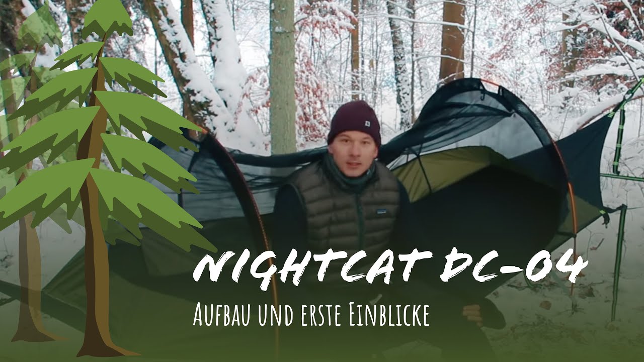 NightCat - Die Alternative zur Hängematte ? // Aufbau und erste Einblicke // Ist sie den Preis Wert?