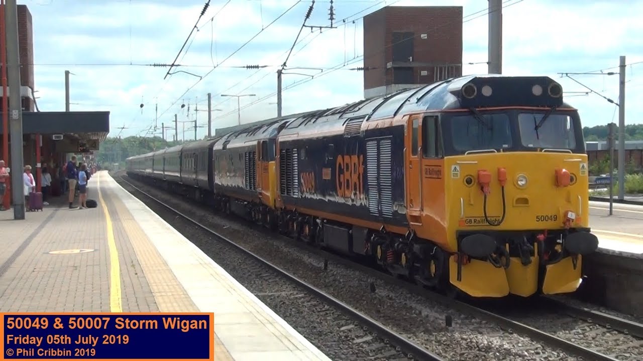 50049 & 50007 Storm Wigan - 05th July 2019