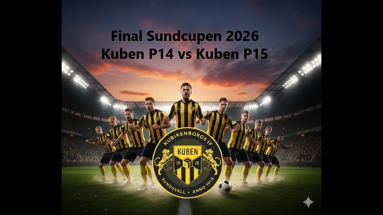 Final Sundcupen 2026 Kuben P14 vs Kuben P15