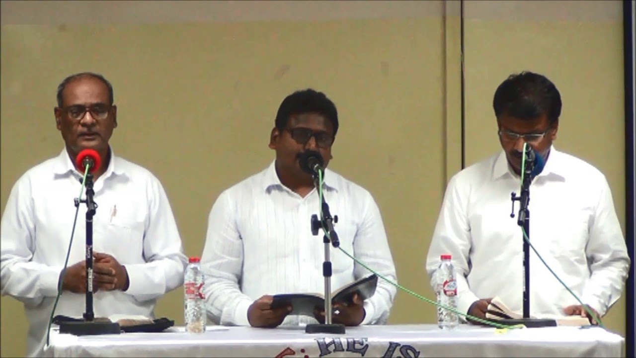 Table Message by Br. Devadas (Nagpur)  @ Hebron Assembly Abu Dhabi on 09.08.2019