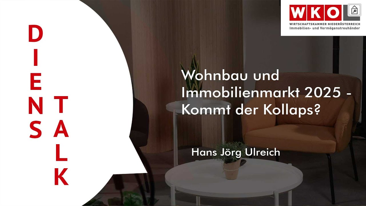 Wohnbau und Immobilienmarkt 2025 - Kommt der Kollaps?
