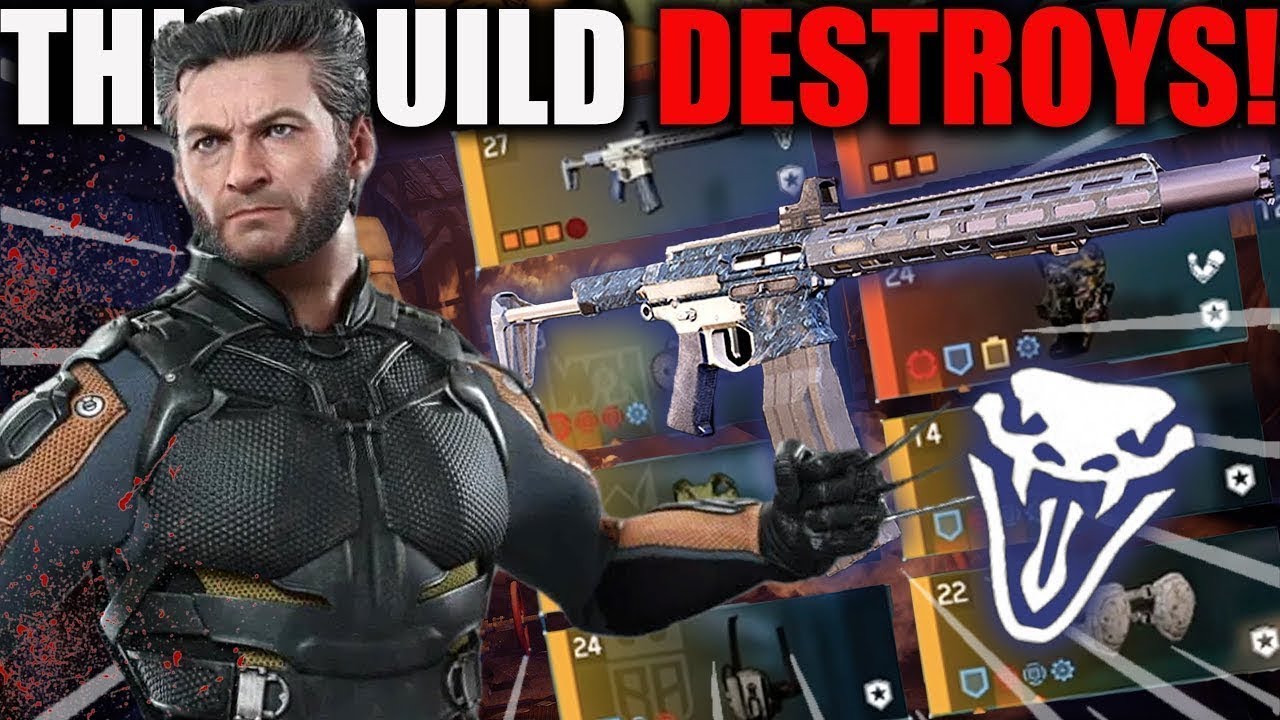 THIS SAVAGE WOLVERINE BUILD SHOULD BE NERFED EASY LEGENDARY MISSIONS   The Division 2 Overdogs Build