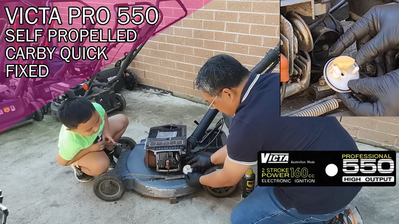 VTECH 32 - Victa PRO 550 Carby Quick Fix