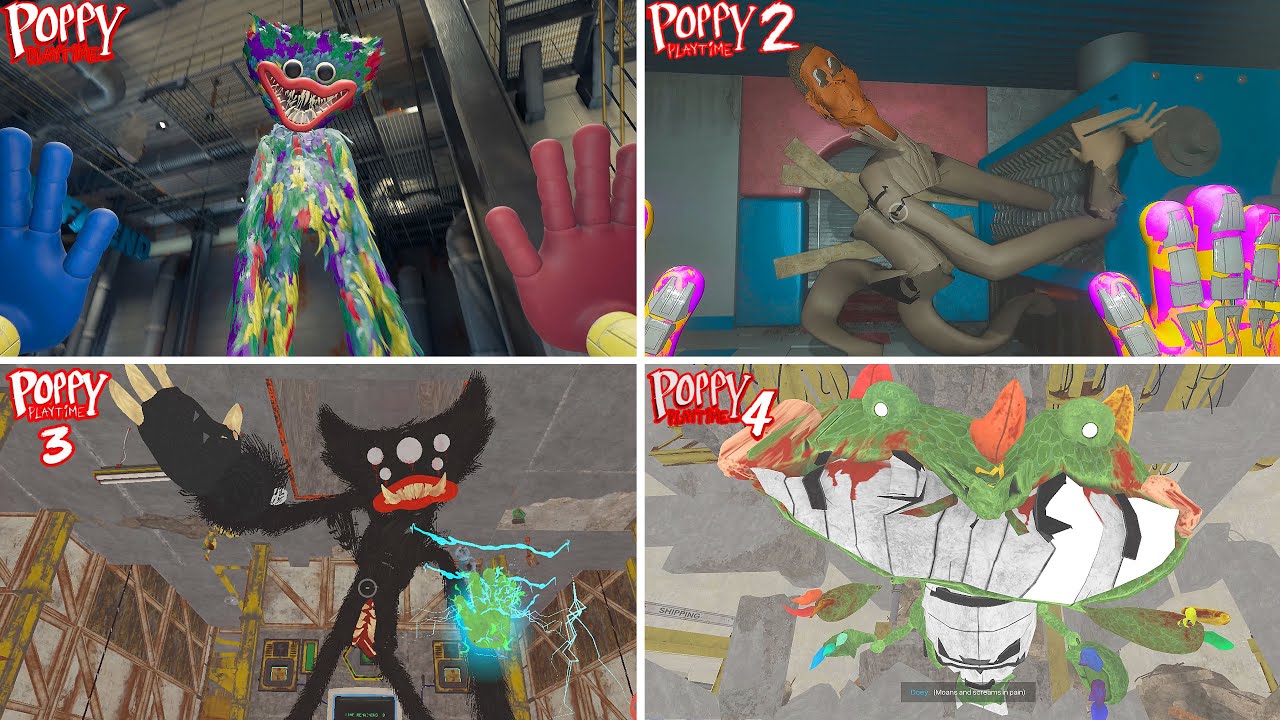 Poppy Playtime Full Game 1–4 – Scariest Moments You Never Noticed