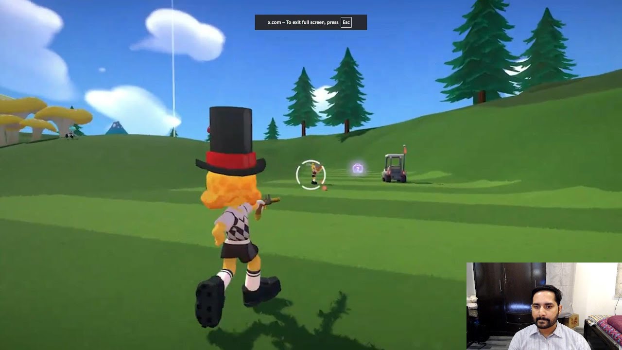 sSr Super Battle Golf is a 1-8 player golf game