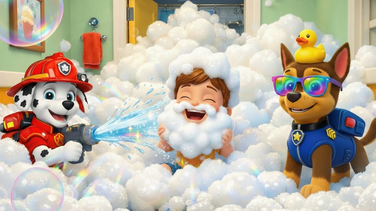 Alex’s Giant Bubble Bath Disaster! 🛁🫧 | PAW Patrol Rescue | Kids Safety Cartoons & Bath Safety