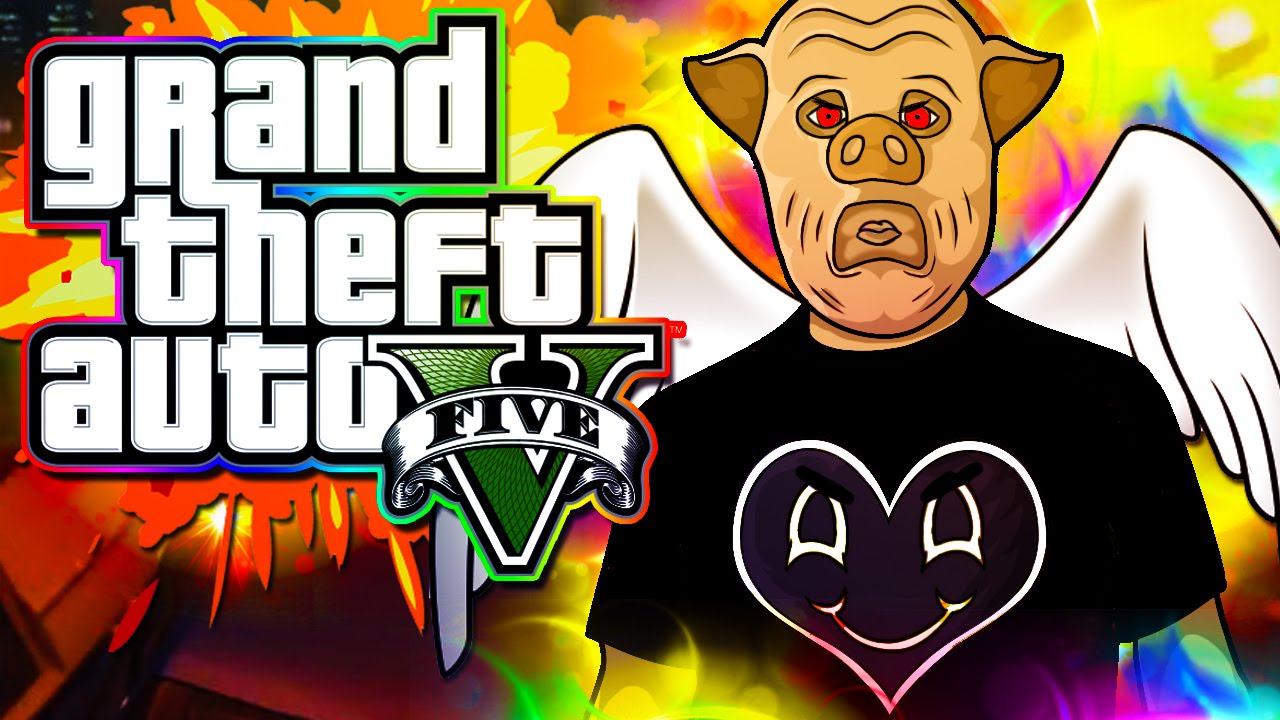 GTA 5 - DARTH VADER NUT!  (GTA 5 Funny Moments and Races!)