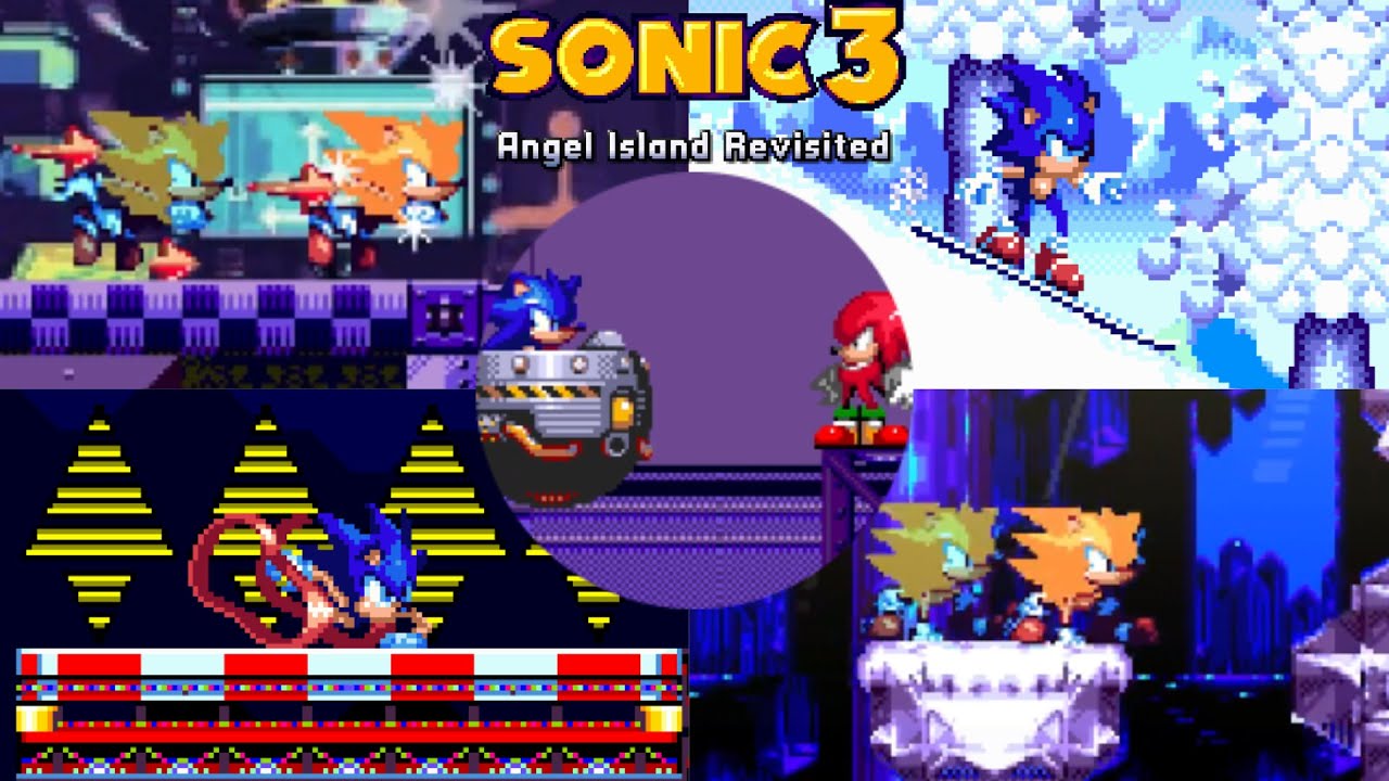 Sonic 3 Air meets S&K Newtronic Panic