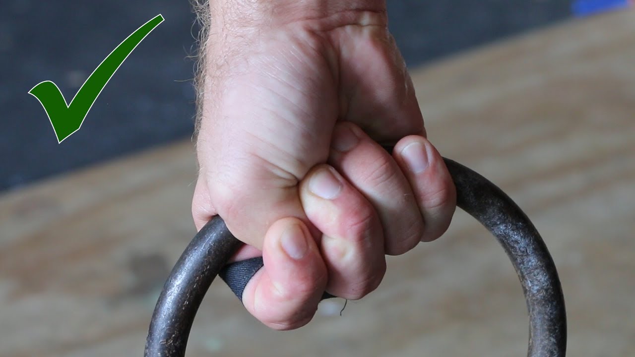 Hook Grip for the Highland Games