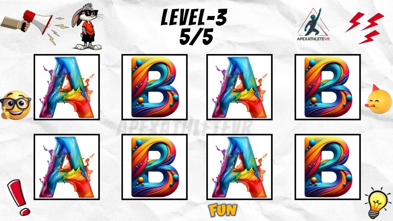 Say The Word On Beat (Level 1-3)  | EASY MEDIUM HARD | Fast Rhythm Test