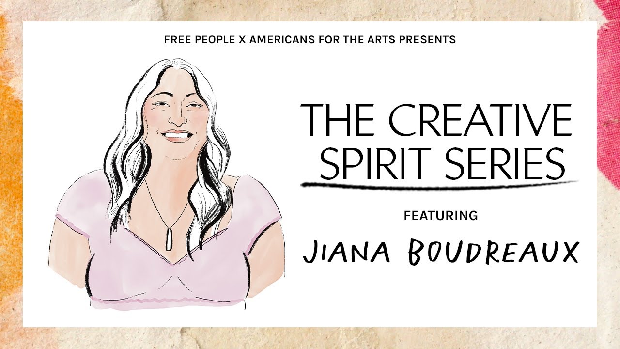 Free People X Americans For The Arts Present: The Creative Spirit Series with Jiana Boudreaux