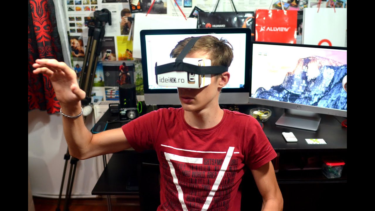 Ochelari Cardboard (idei3D.ro) - REVIEW