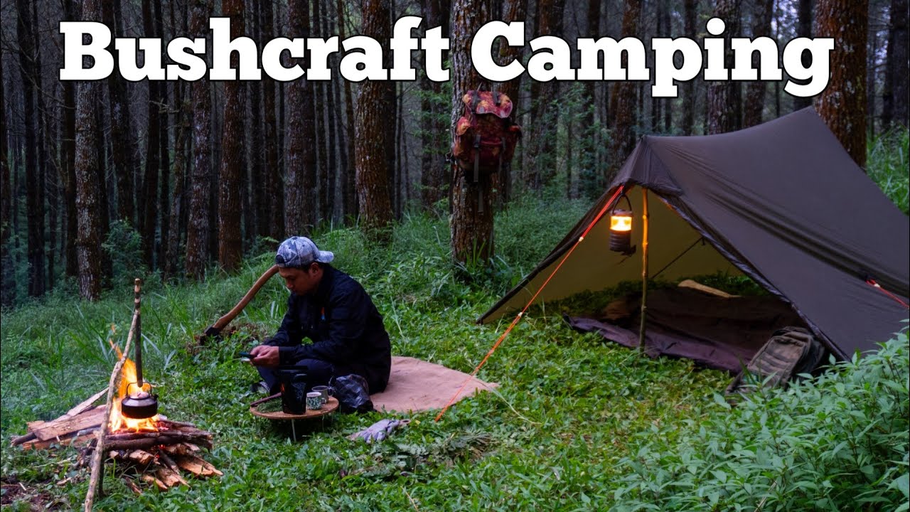 Bushcraft Indonesia - Camping santai dan masak enak di hutan.