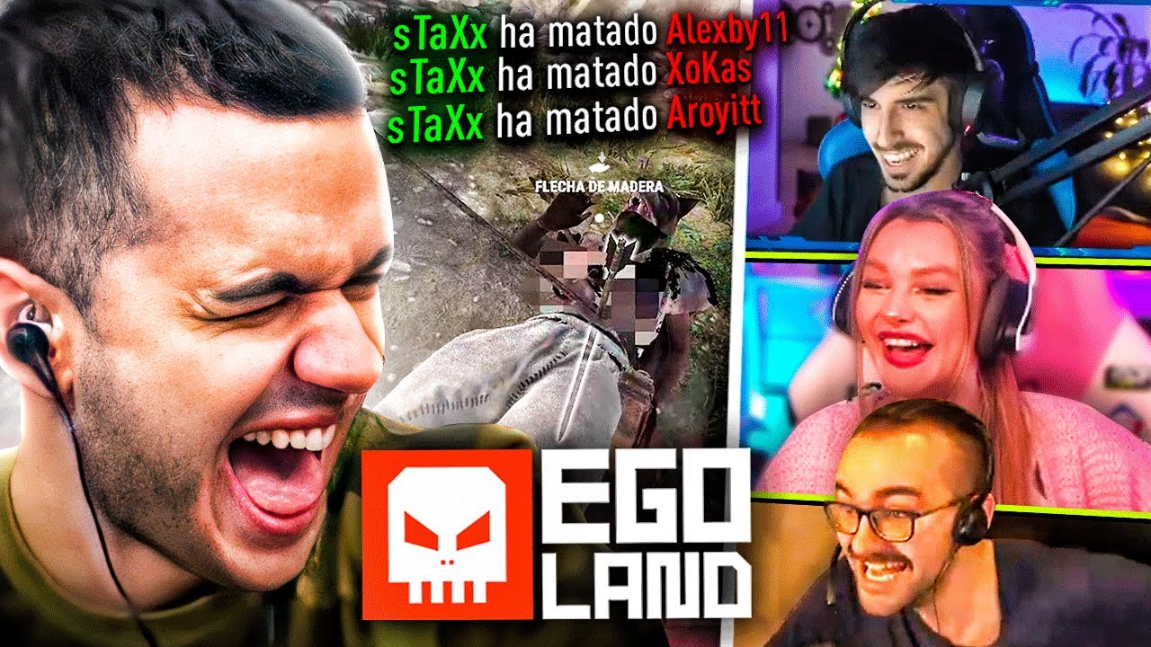 ASÍ ES LA REACCIÓN DE LOS STREAMERS CUANDO sTaXx LOS M4TA EN EGOLAND! | #2
