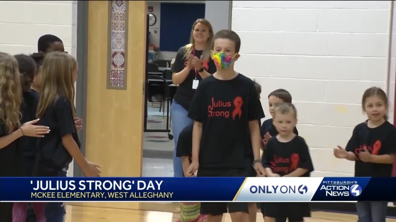 Julius Strong: West Allegheny elementary school honors student with cancer