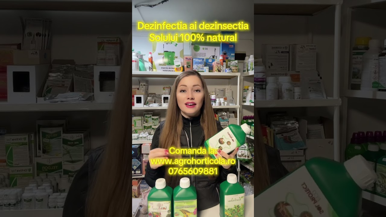 Dezinfectia si dezinsectia eficienta si 100% naturala 