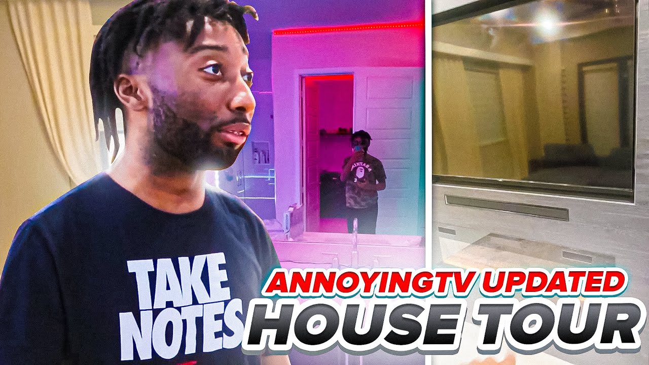AnnoyingTV Gives an On-Stream Nation HOUSE TOUR! (ft. Silky, Juu, Ex, etc)