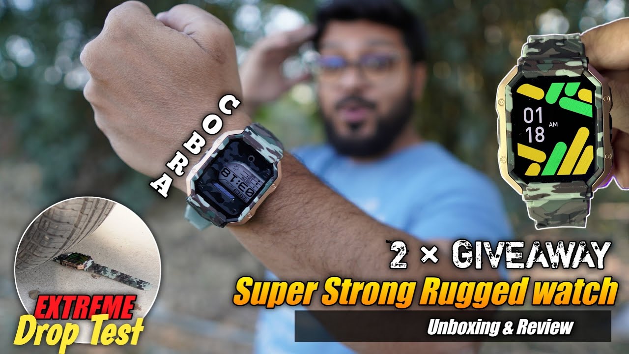 This is Best Rugged AMOLED watch under 3500 | Extreme level Drop test