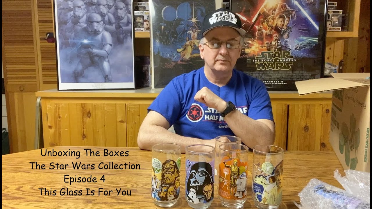 E4. My Star Wars Collection. This Glass Is For You. (Star Wars glasses)