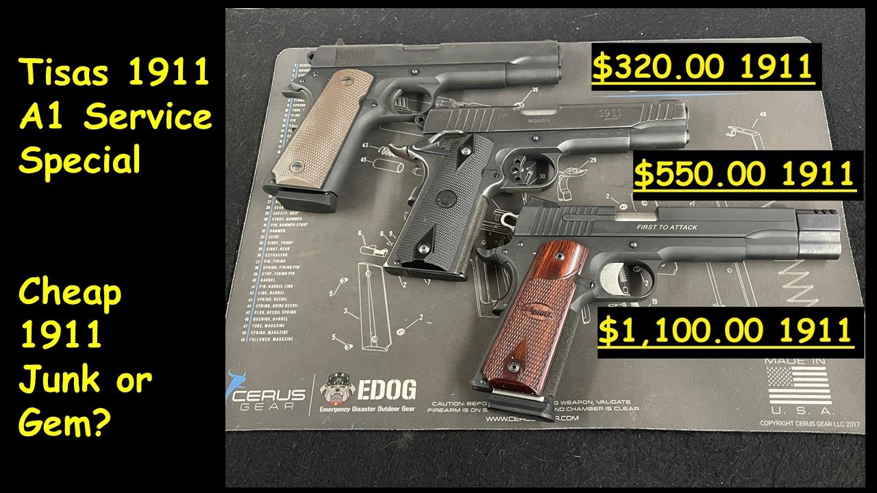Tisas 1911 A1 Service Special - Test and Comparison