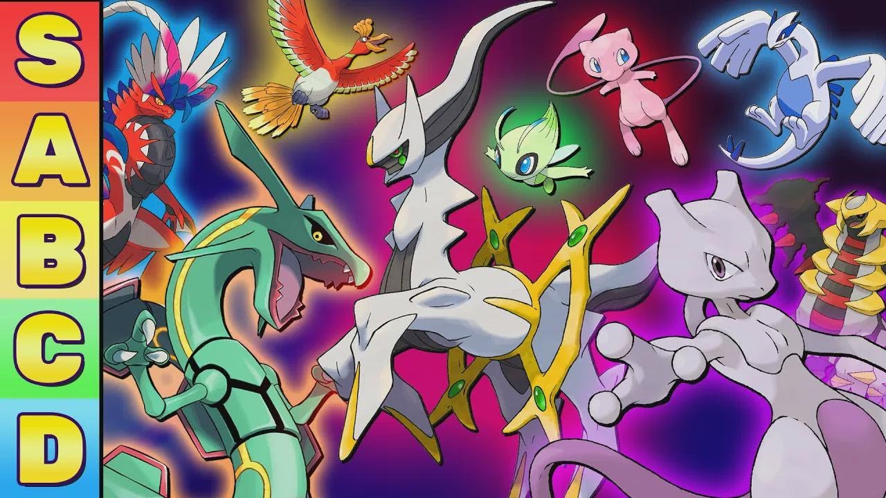 Tous les Pokémon LÉGENDAIRES : du Plus Faible au Plus Puissant (CLASSEMENT !)