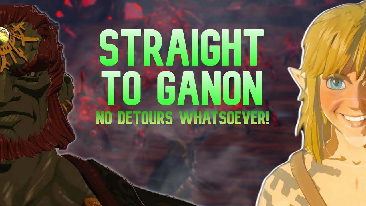 Going straight to Ganon in Zelda Tears of the Kingdom