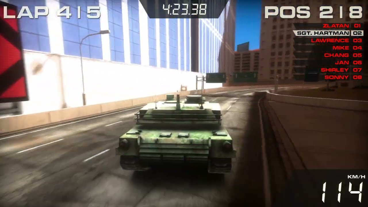 Burnin' Rubber 5A Super Campaign #6 - Rush Hour (Unfair Difficulty)