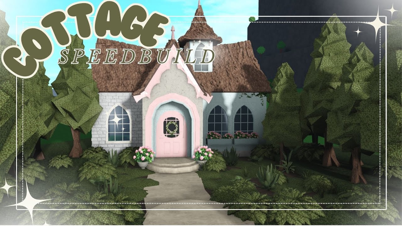Building a Fairy Cottage in Bloxburg |ROBLOX Speedbuild|