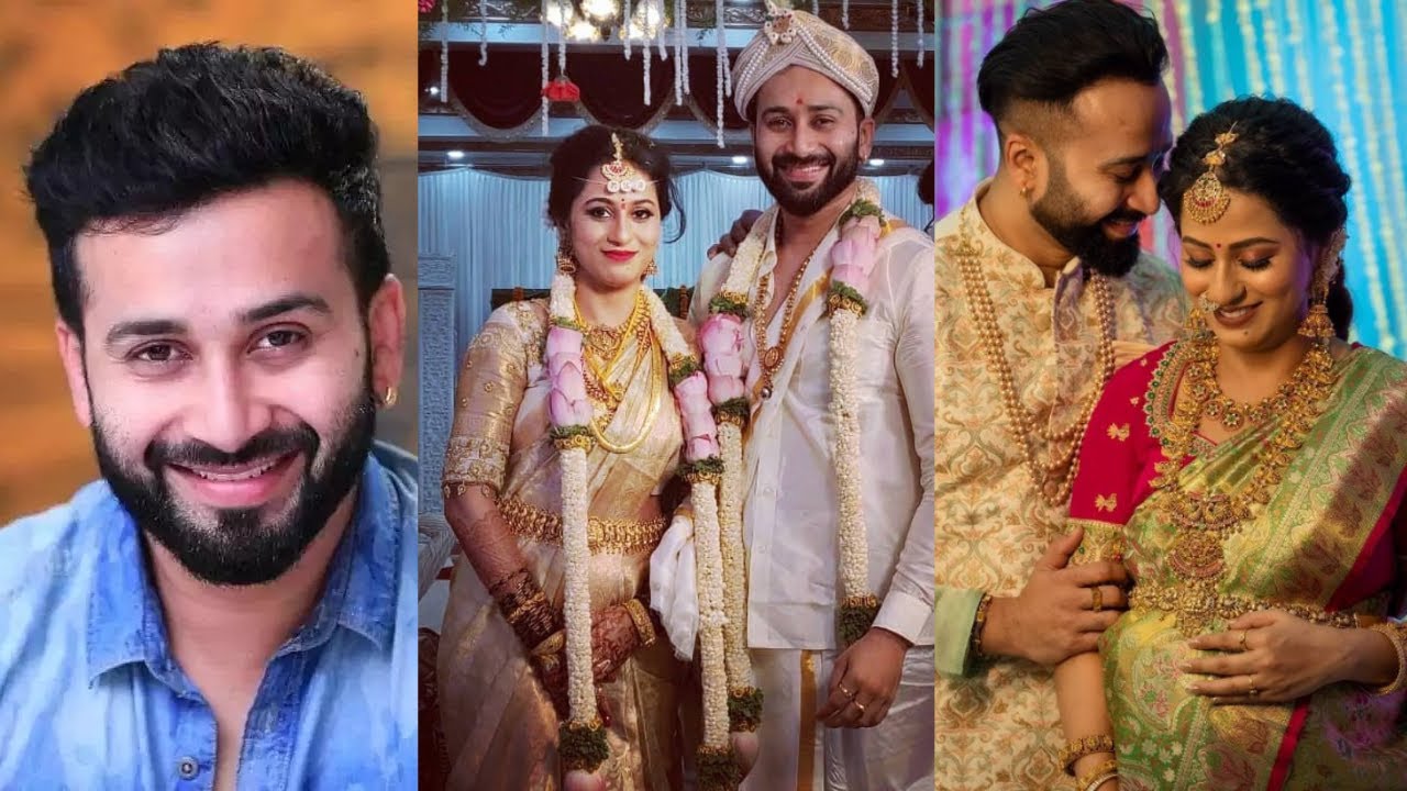 Trinayani Serial Hero Chandu Gowda with wife, daughter, father, mother, sister | Trendy Talky Talks
