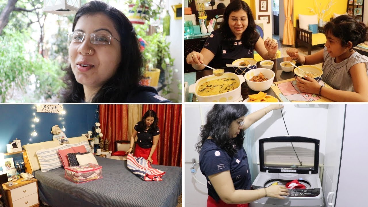 Monsoon Starting Its Magic In Mumbai | Indian Everyday Lunch to Dinner Routine | Maitreyee’s Passion