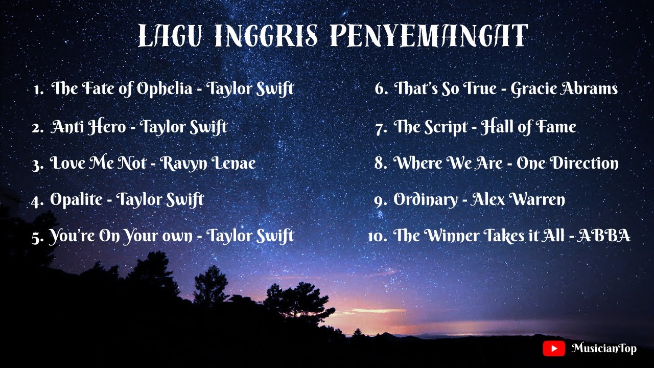 Full Album Lagu Inggris Viral Terbaru 