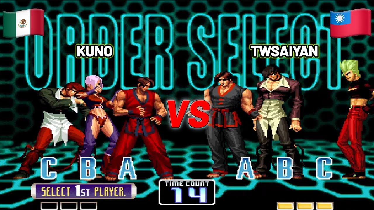 KOF 2002 - Cuando el Campeón de México desafió a un Top de Taiwán ⭐ KUNO vs TWSaiyan