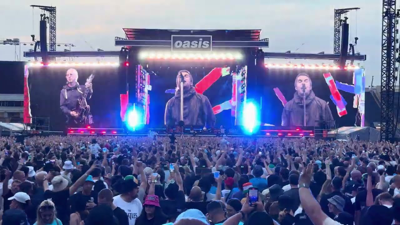 OASIS LIVE 25 - CIGARETTES & ALCOHOL  -  LIVE FROM CROKE PARK