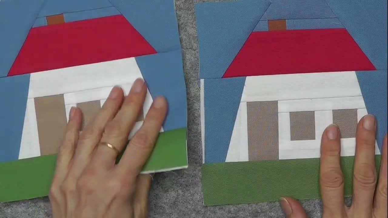 Cómo hacer una Casa de Patchwork