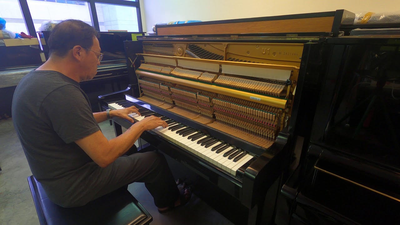 Testing Yamaha U1H with a few songs