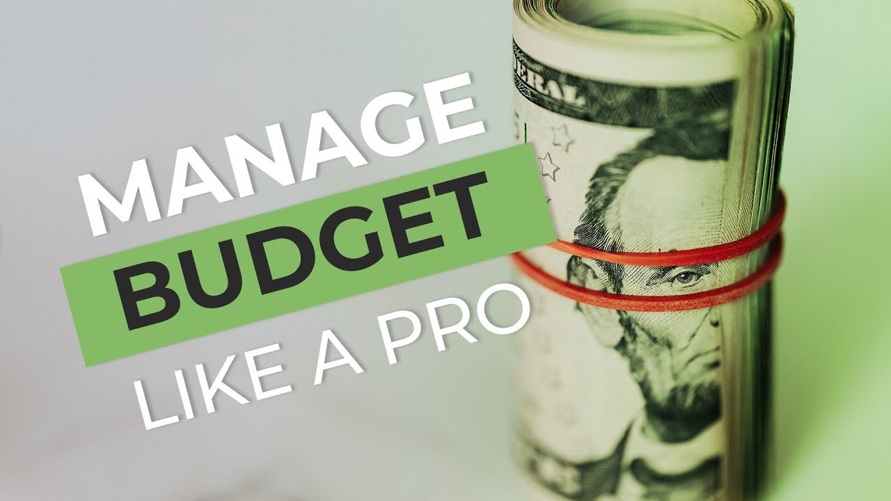 How to manage your money like a PRO