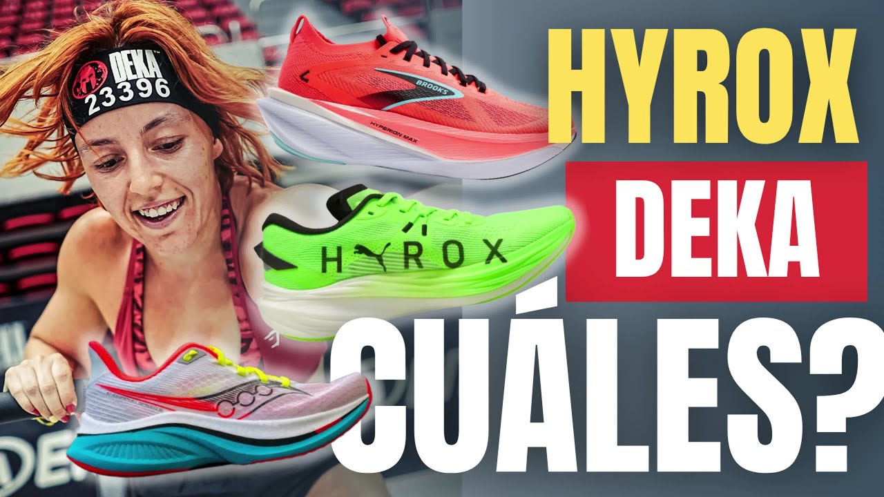 ¿Qué zapatillas usar en HYROX y DEKA? 👟 Las MEJORES para rendir a tope