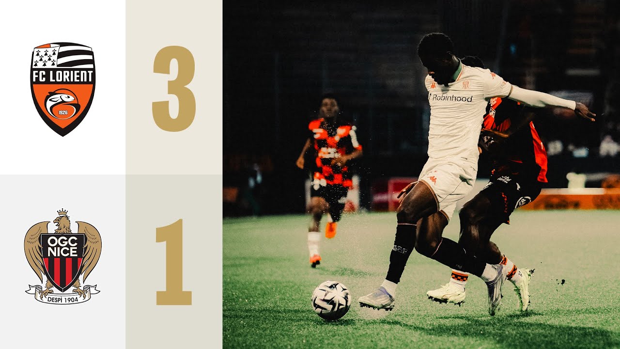 R&eacute;sum&eacute; : FC Lorient - OGC Nice  (3-1) | J14 Ligue 1 McDonald's 2025-2026
