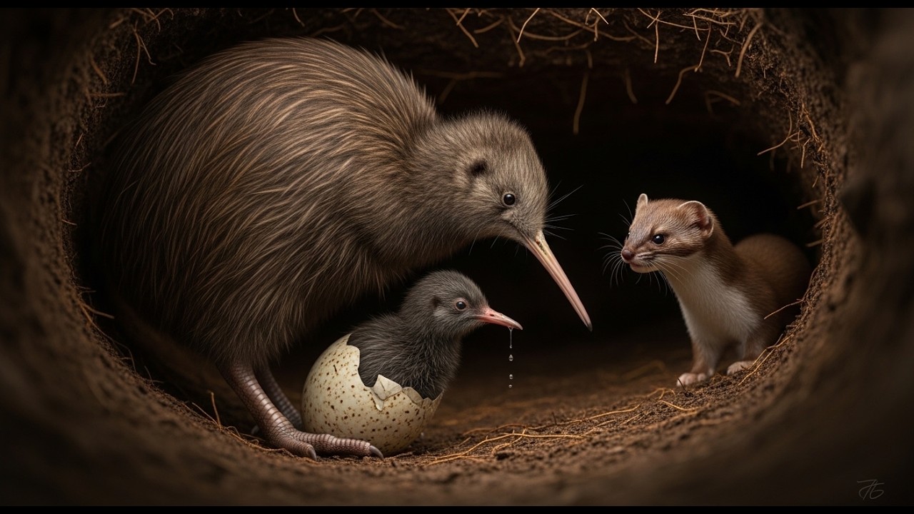 Kiwi Bird Life Cycle 545 Days From Egg to Survival