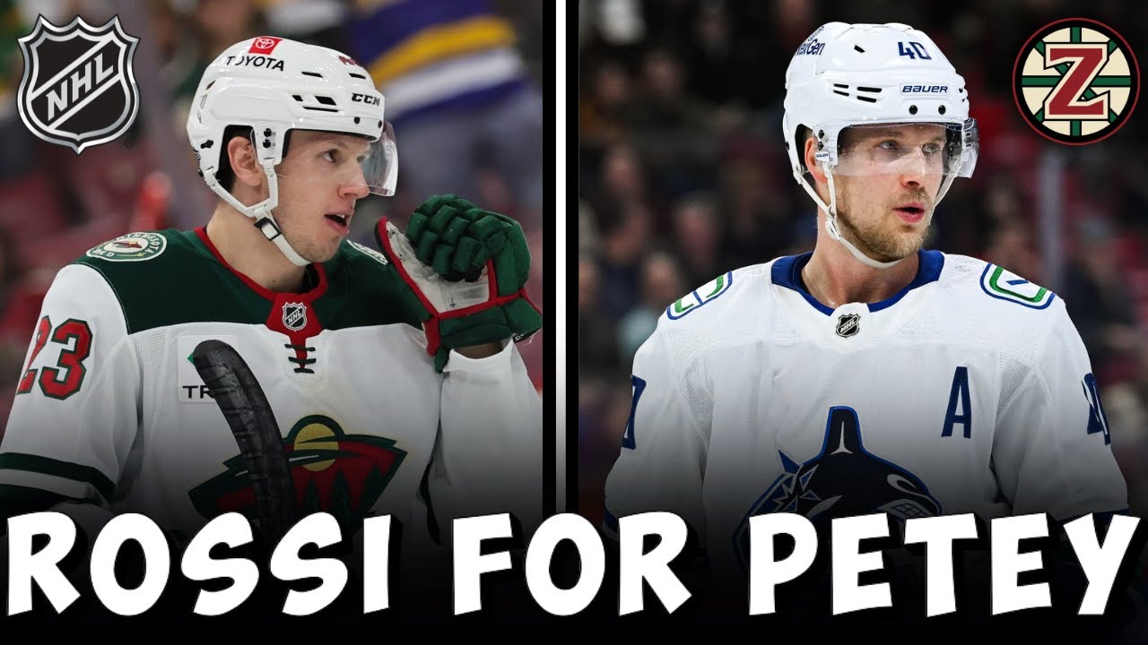 Marco Rossi For Elias Pettersson Who Says No | Marco Rossi Trade Talk | Minnesota Wild | Judd'z Budz