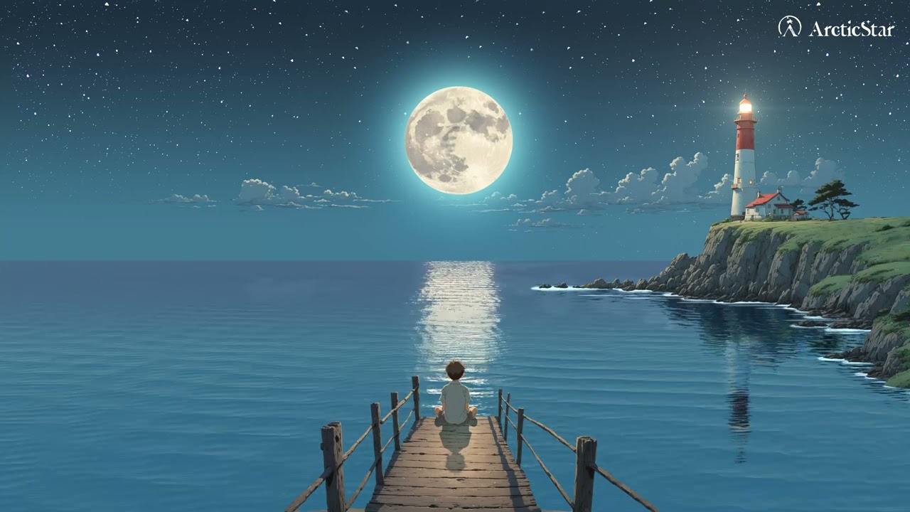 Read & Relax | Peaceful music #2 (Cool Moonlight）