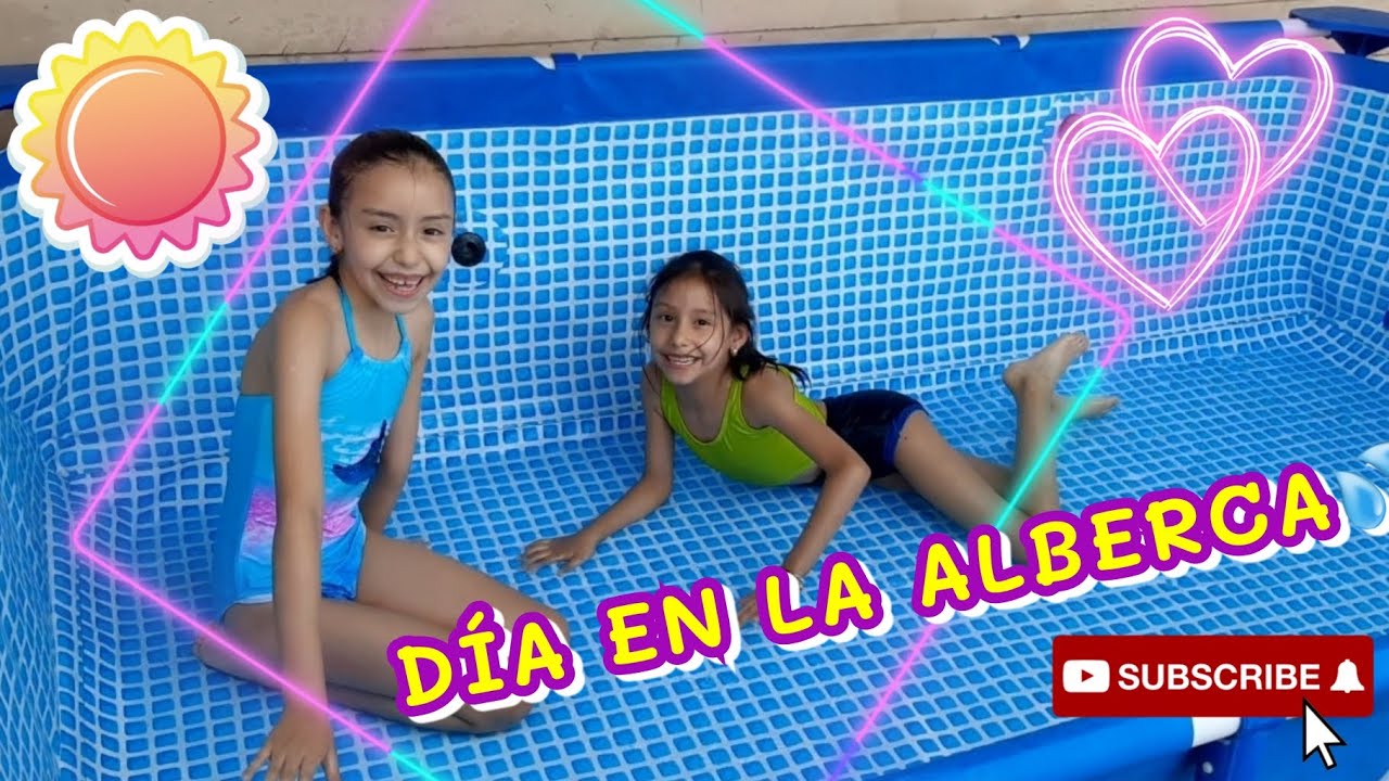 DÍA DE ALBERCA / Limpiamos y llenamos nuestra alberca💦