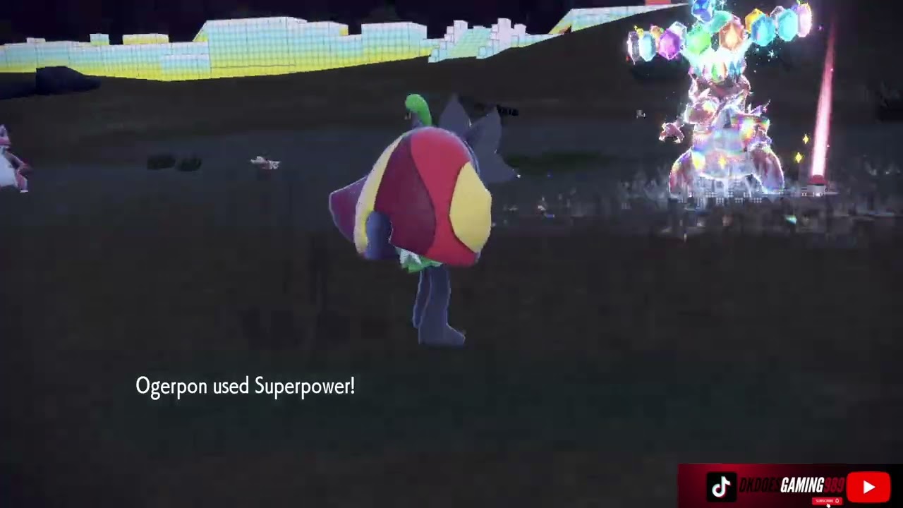 Stellar Tera Type Krocokodile Pokémon Violet The Indigo Disk DLC