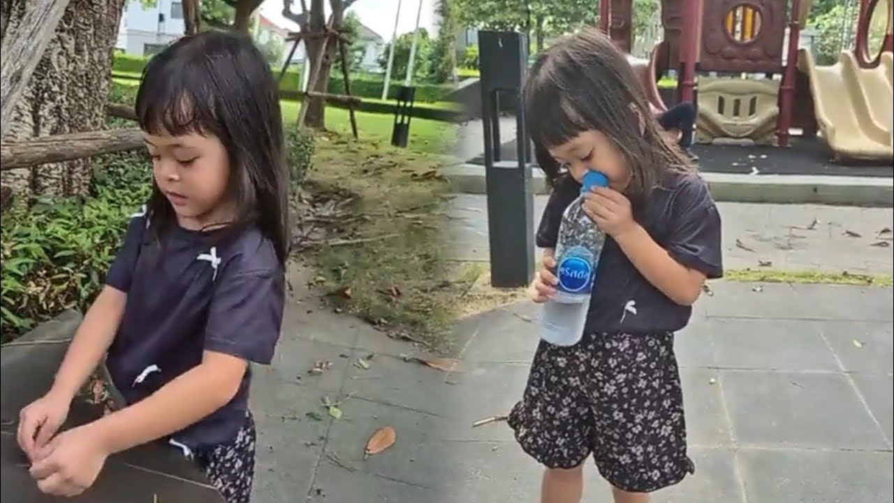ที่เล่นประจำของต้าวแฝด #น้องพลอยน้องเพชร 