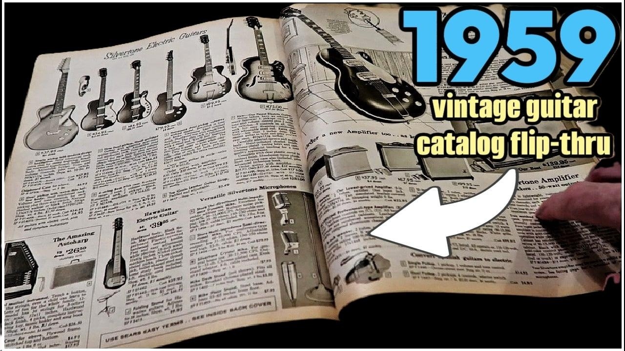 Капсула времени гитары 1959 года: винтажное глубокое погружение!