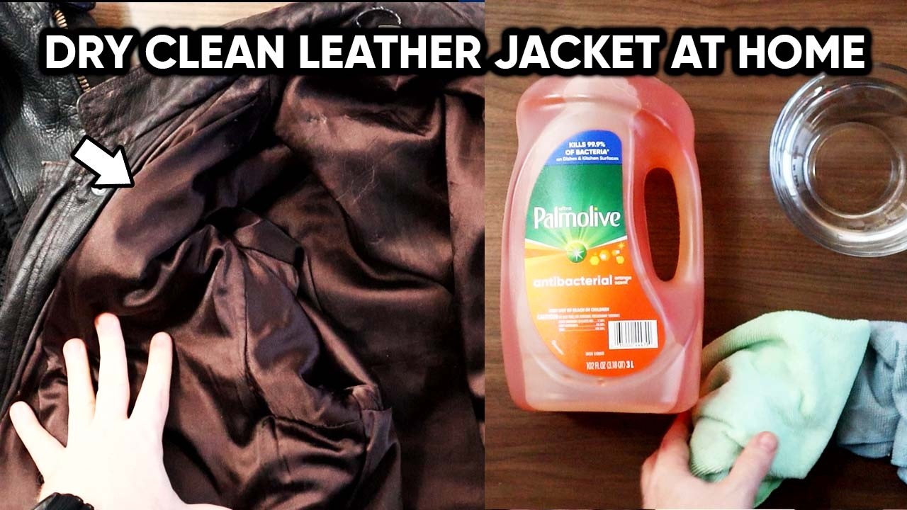 STOP Taking Your Leather Jacket to the Dry Cleaners! Clean Lining at Home | Easy DIY Tutorial
